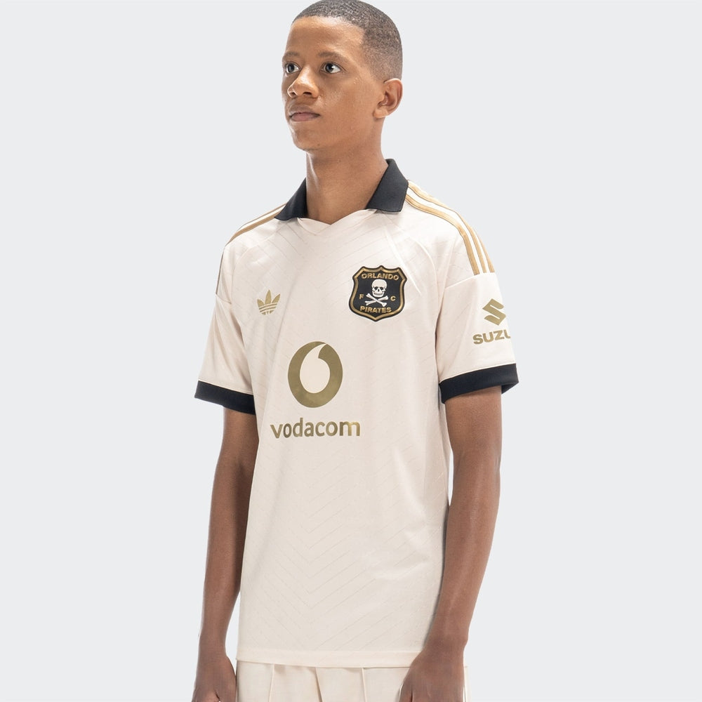 Adidas Mens Orlando Pirates 26/27 Away Jersey In Beige