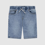Levis Boys Skinny Dobby Shorts In Denim