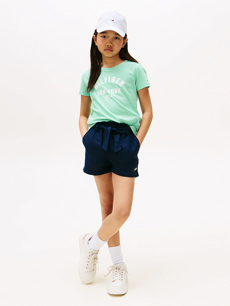 Tommy Hilfiger Girls Graphic T-Shirt In Mint