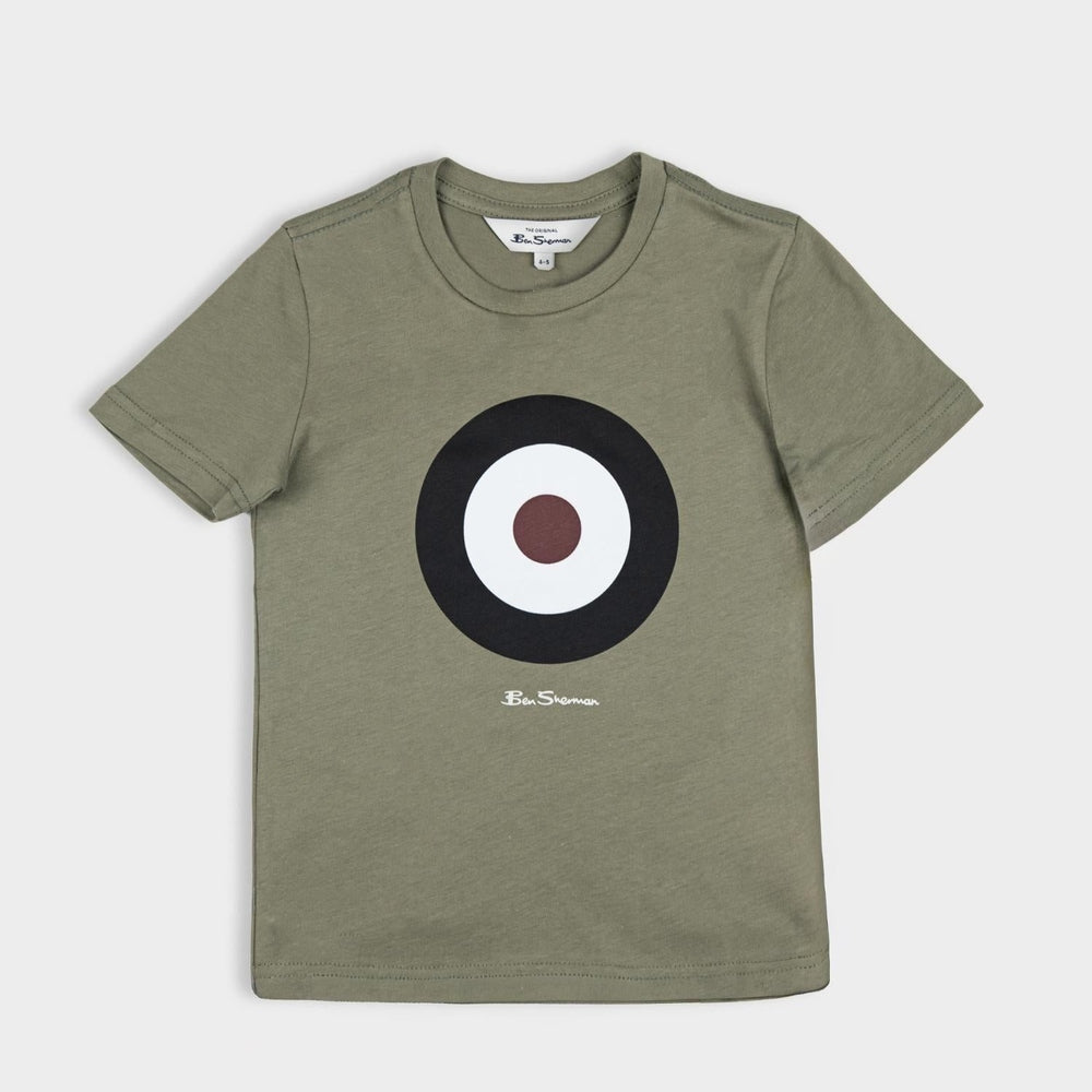 Ben Sherman Target T-Shirt In Olive
