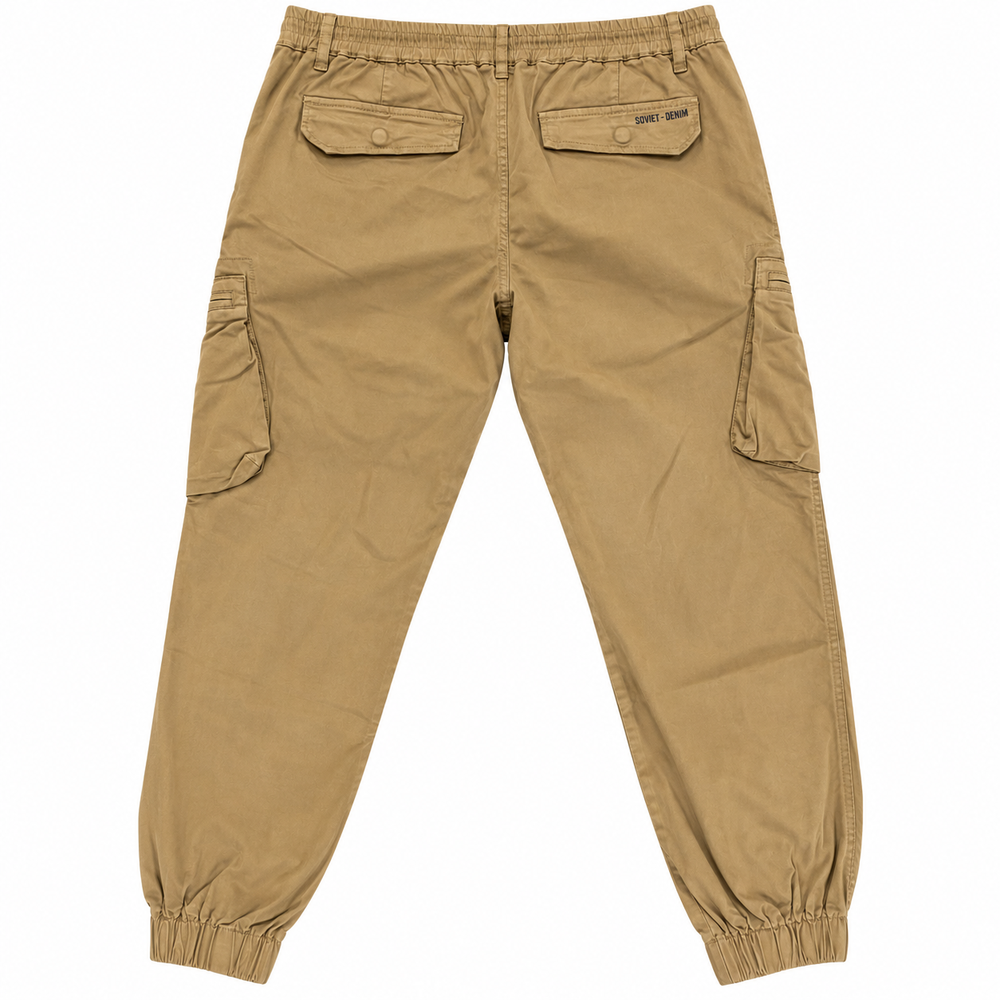Soviet Mens Cargo Pants In Tobacco