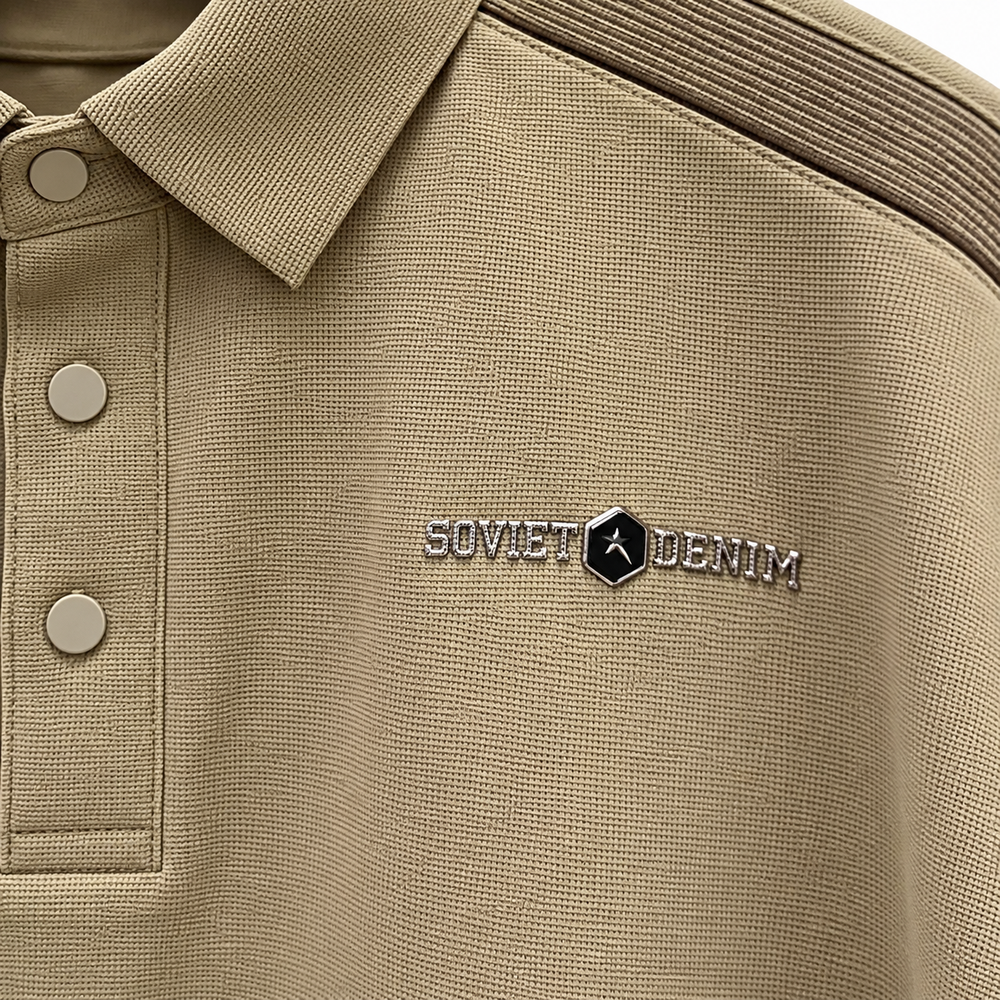 Soviet Mens McQueen Fashion Golfer In Taupe