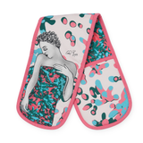 Carrol Boyes Oven Glove Mono Strength In Pink Multi
