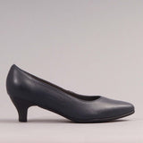 Froggie 10873 Ladies Lea Waxy Shoes Navy