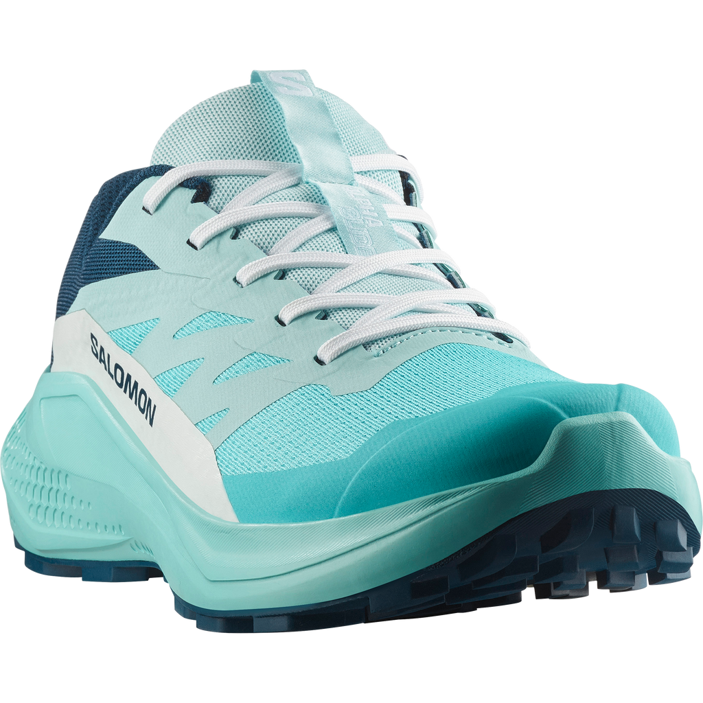 Salomon Womens Alphaglide Shoes In Blue Curacao / Poseidon / Aruba Blue