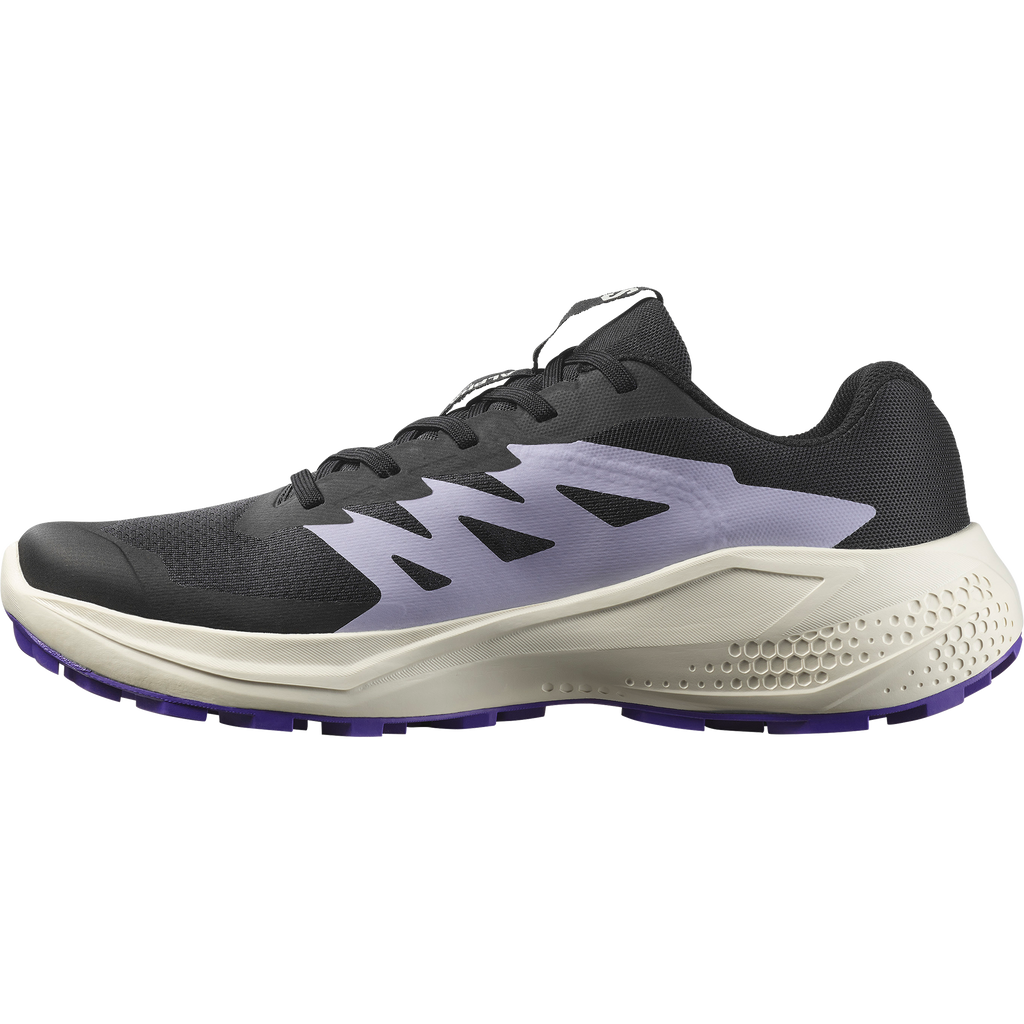 Salomon Womens Alphaglide Shoes In Phantom/Vanilla Ice/Liberty
