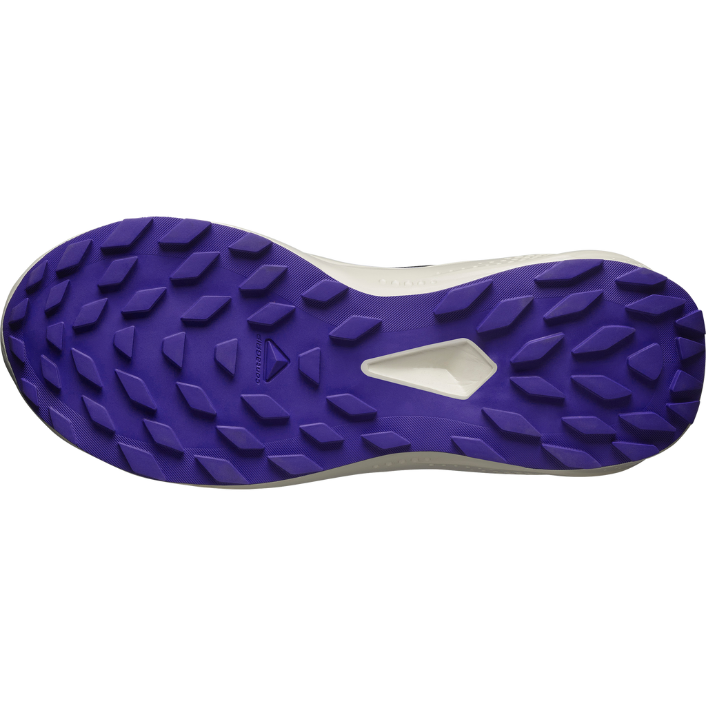 Salomon Womens Alphaglide Shoes In Phantom/Vanilla Ice/Liberty