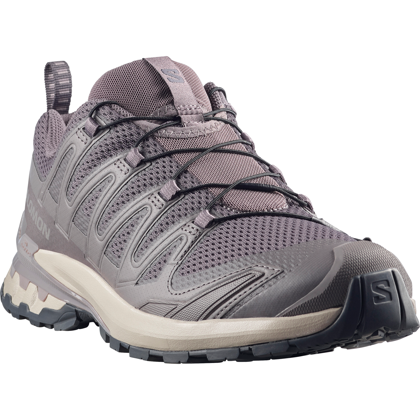Salomon Mens XA Pro 3D V9 Asphalt Shoes In Grey