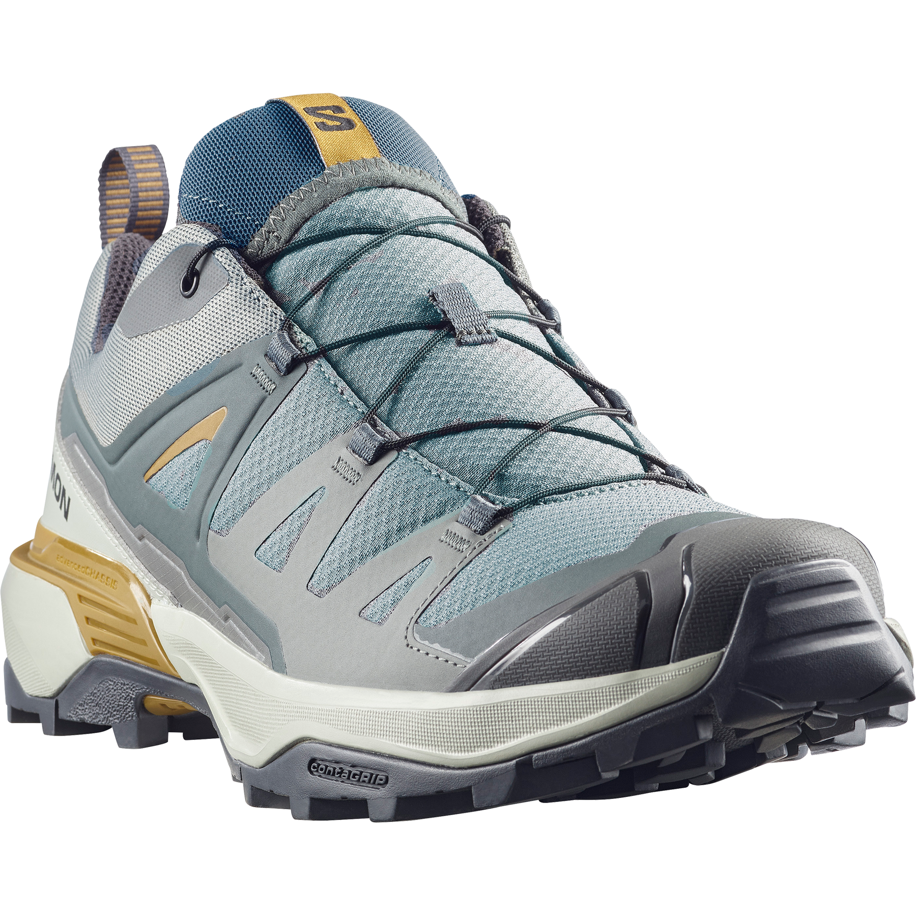 Salomon Mens X Ultra 360 Sedona Shoes in Sage/Wrought Iron/Brillant Olive