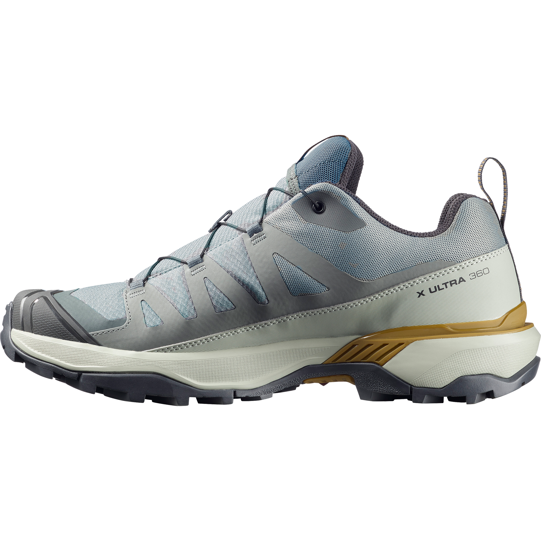 Salomon Mens X Ultra 360 Sedona Shoes in Sage/Wrought Iron/Brillant Olive