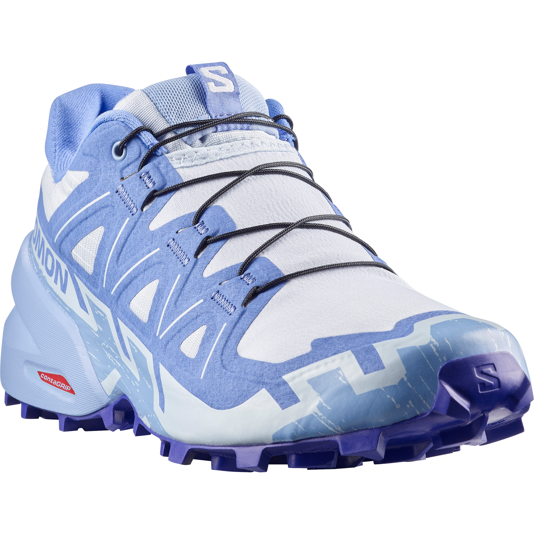 Salomon Speedcross 6 Womens Shoes in Ancient Water/Brunnera Blue/Persian Jewel