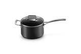 Le Creuset Toughened Non-Stick Saucepan with Glass Lid & Helper Handle