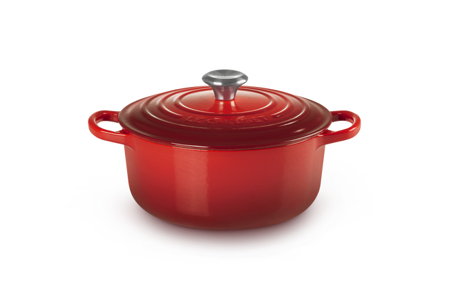 Le Creuset Signature Round Cocotte 22Cm Cerise