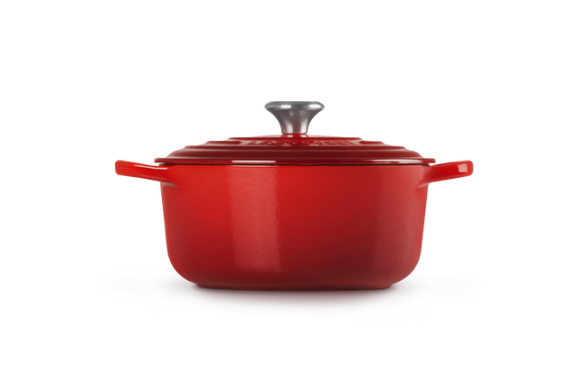 Le Creuset Signature Round Cocotte 26Cm In Cerise