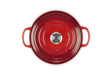 Le Creuset Round Cocotte Pot In Cerise