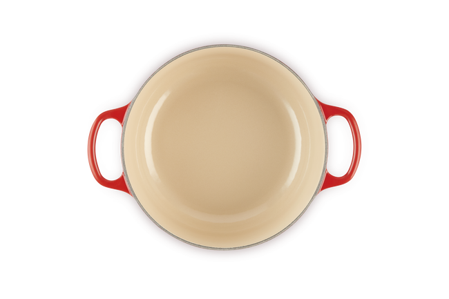 Le Creuset Round Cocotte Pot In Cerise