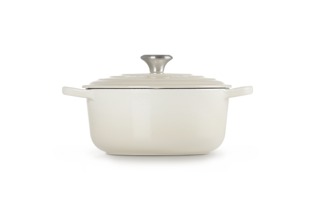 Le Creuset Signature Round Cocotte 26Cm Meringue