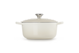 Le Creuset Signature Round Cocotte 26Cm Meringue
