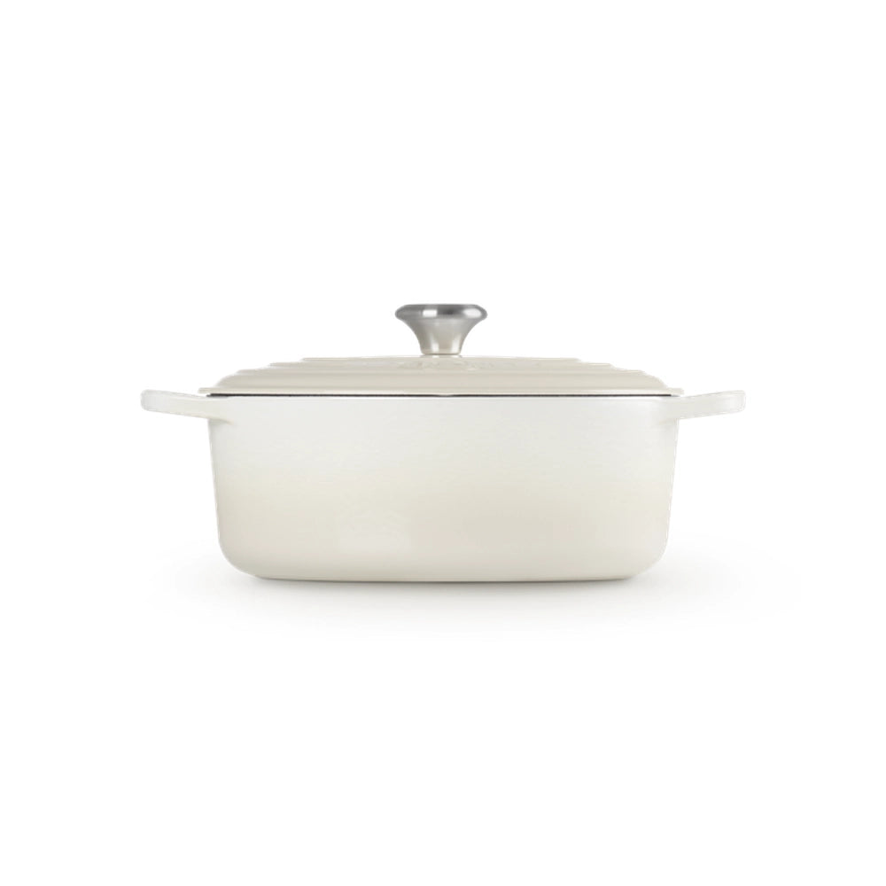 Le Creuset Signature Oval Casserole In Meringe