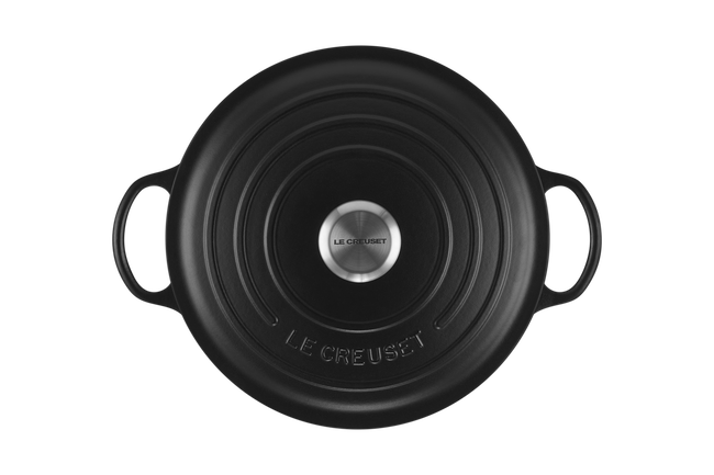 Le Creuset Soup Pot In Black