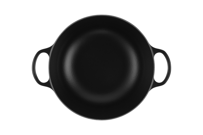Le Creuset Soup Pot In Black