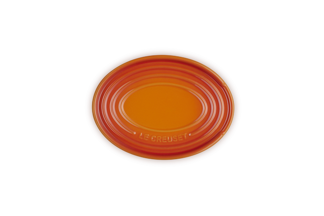 Le Creuset Oval Spoon Rest In Flame
