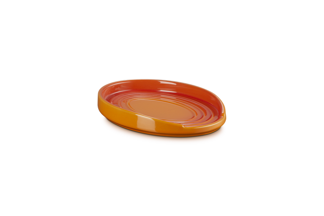 Le Creuset Oval Spoon Rest In Flame