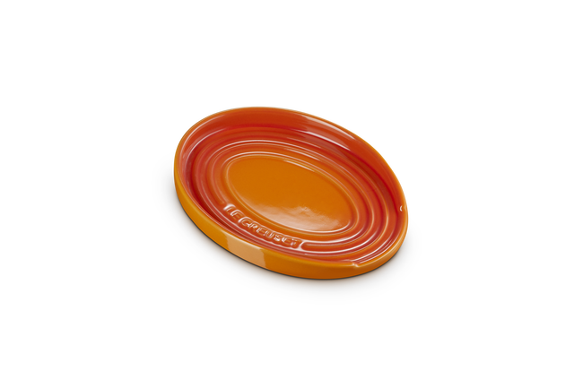 Le Creuset Oval Spoon Rest In Flame