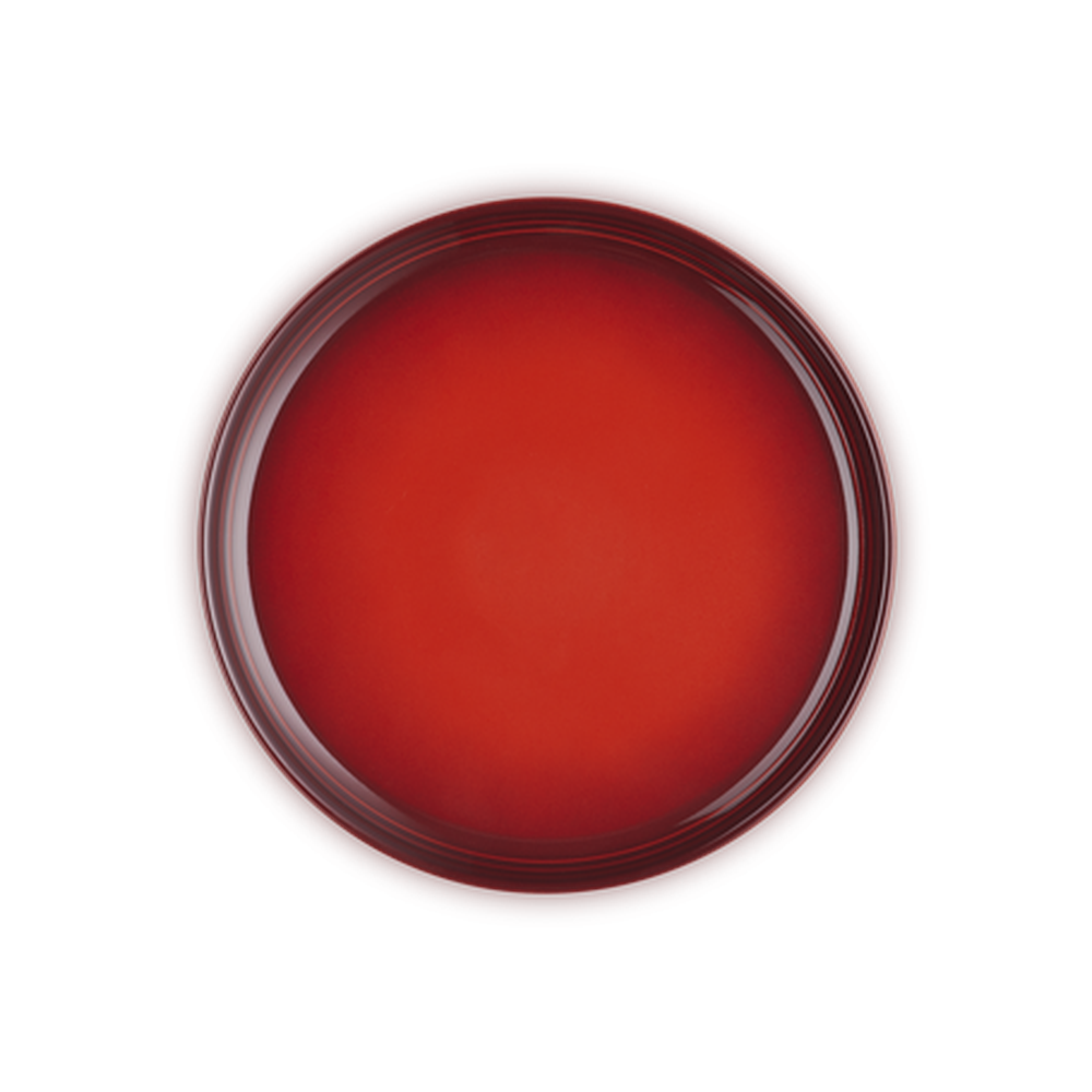 Le Creuset Coupe Salad Plate In Cerise
