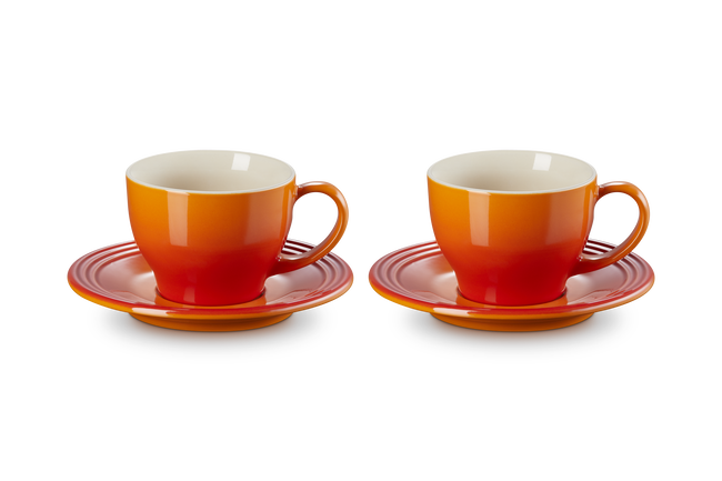 Le Creuset Cup&Saucer Flame