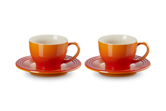 Le Creuset Cup&Saucer Flame