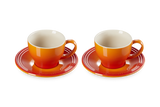 Le Creuset Cup&Saucer Flame