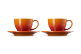Le Creuset Cup&Saucer Flame