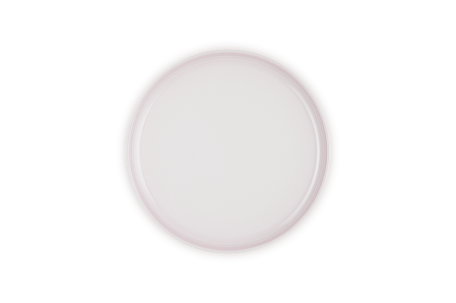 Le Creuset Coupe Salad Plate In Shell Pink