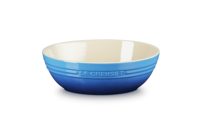 Le Creuset Oval Serving Bowl  3.2L Azure Blue