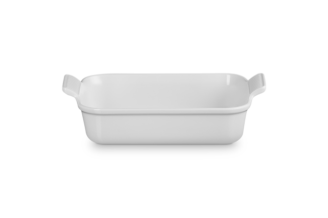 Le Creuset Rectangular Dish 26Cm Heritage White