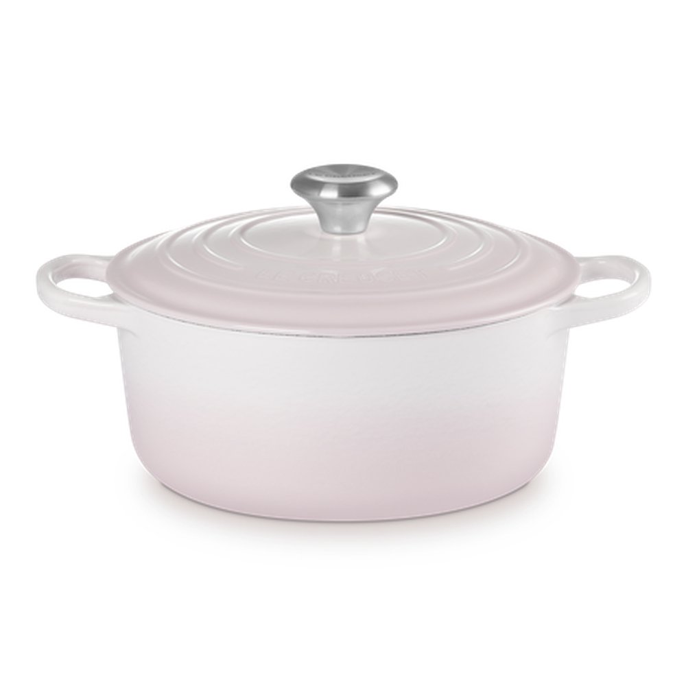 Le Creuset S Round Cocotte Large Pot In Pink
