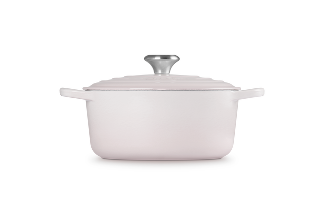 Le Creuset Signature Round Cocotte 24Cm Shell Pink