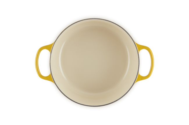 Le Creuset Cast Iron Signature Round Casserole In Nectar