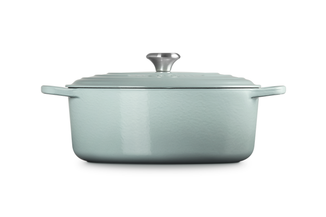 Le Creuset Signature Oval Casserole 31Cm In Sea Salt