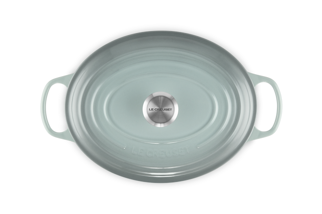 Le Creuset Signature Oval Casserole 31Cm In Sea Salt