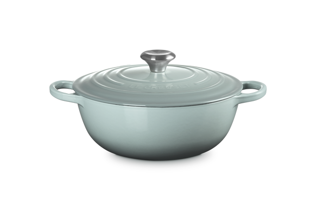 Le Creuset Signature Soup Pot 32Cm In Seasalt