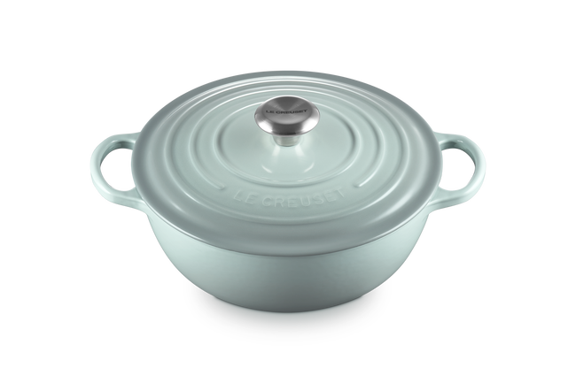 Le Creuset Signature Soup Pot 32Cm In Seasalt