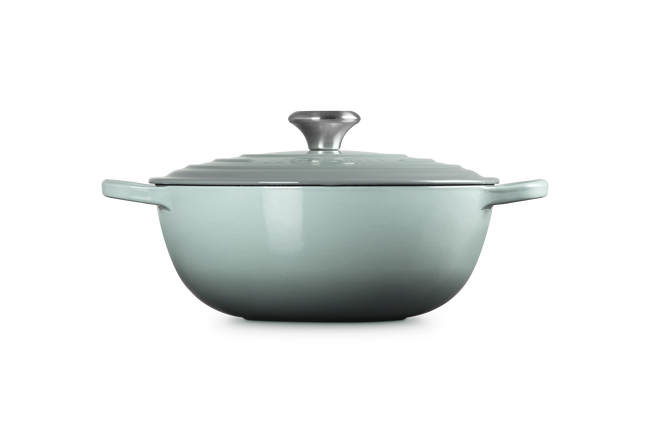 Le Creuset Signature Soup Pot 32Cm In Seasalt
