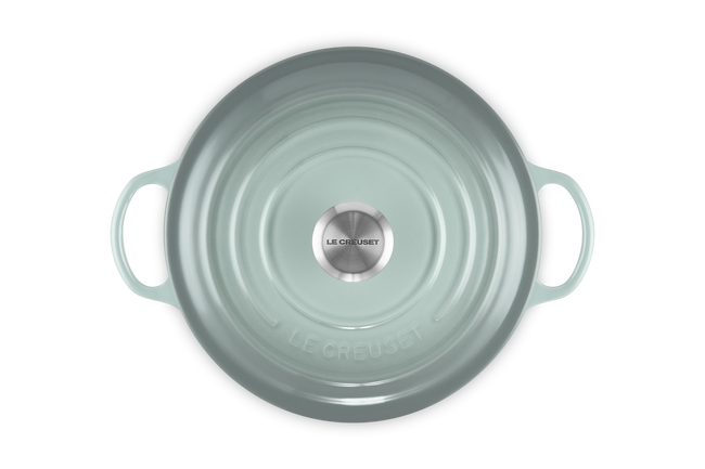 Le Creuset Signature Soup Pot 32Cm In Seasalt