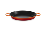 Le Creuset Cast Iron Classic Paella Pan 34cm In Flame