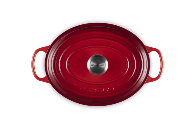 Le Creuset S Oval Casserole 31cm in Cerise