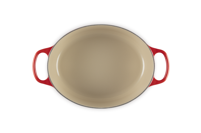 Le Creuset S Oval Casserole 31cm in Cerise