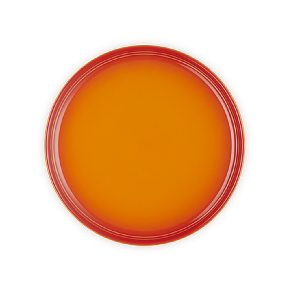 Le Creuset Coupe Salad Plate In Flame