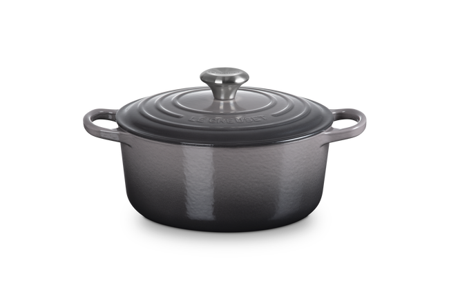Le Creuset Signature Round Cocotte 20Cm Flint